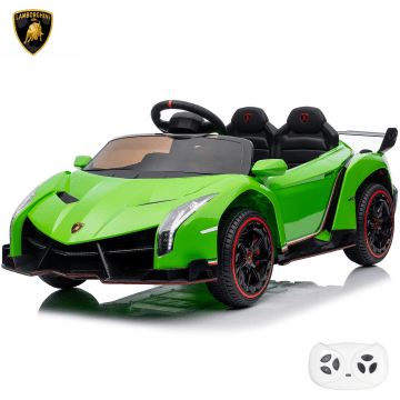 Detské Elektrické Autíčko Lamborghini Veneno Zelená 12V