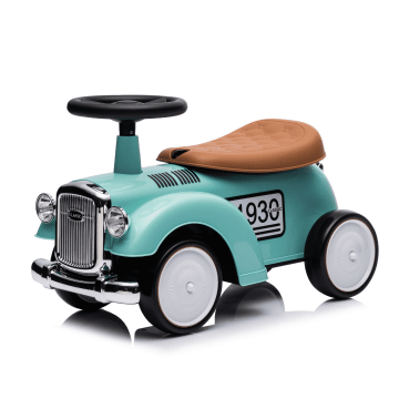 Klasické pedálové auto z roku 1930 pre deti - Zelené