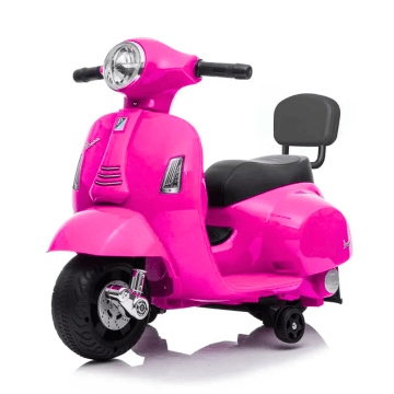 Vespa Dětská Elektrická Motorka Ružová 6V