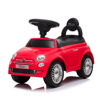 Fiat 500 Dětské Odrážedlo Červená