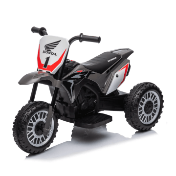 Elektrický Detský Motocykel Honda CRF450 6V - Čierny