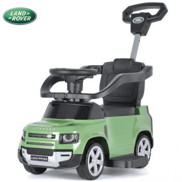 Land Rover Dětské Odrážedlo Vodící Tyčí Defender Zelená